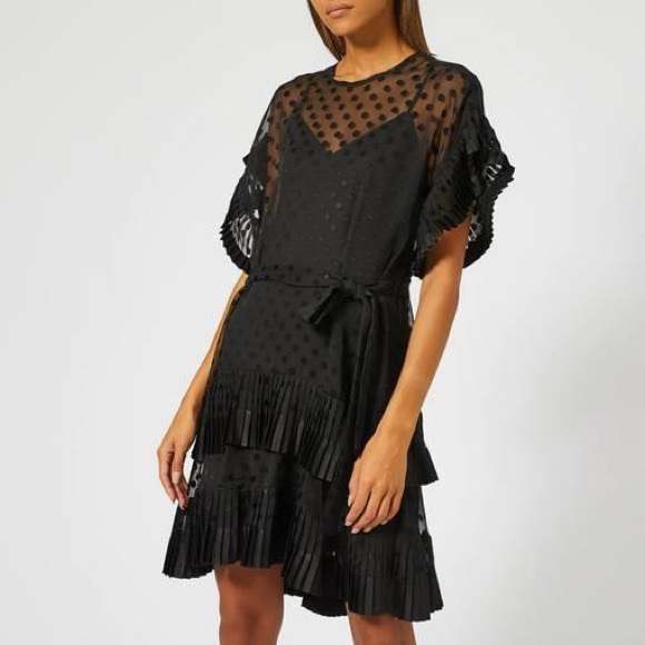 Zimmermann Black Ruffled Dress - Picture 3 of 6